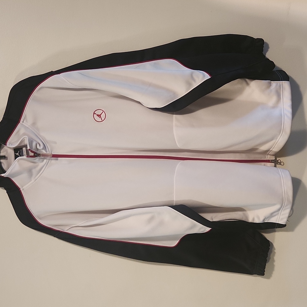 White and Black Men's Jacket